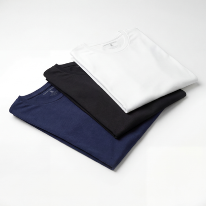 Trailblazer Slim Fit Crewneck Tees — 3 Pack